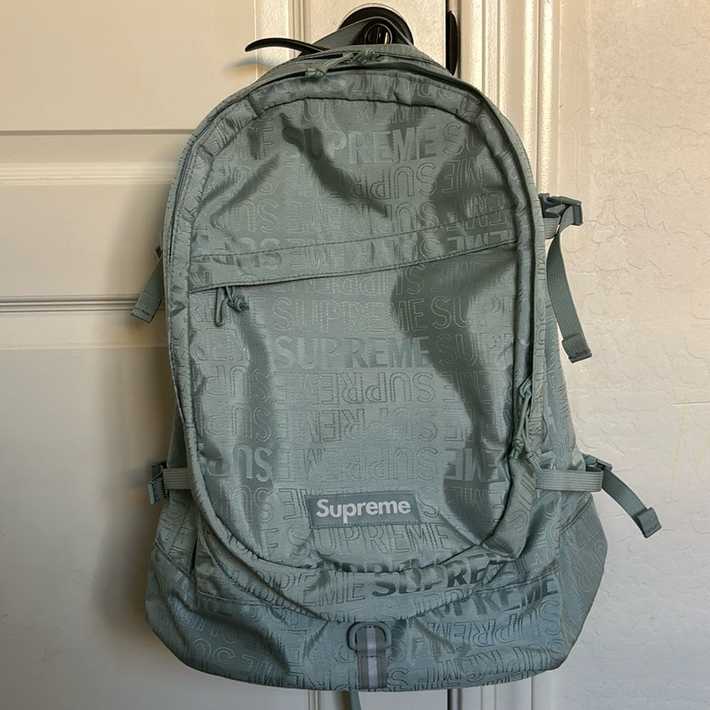 Supreme SS19 Icy Blue Backpack